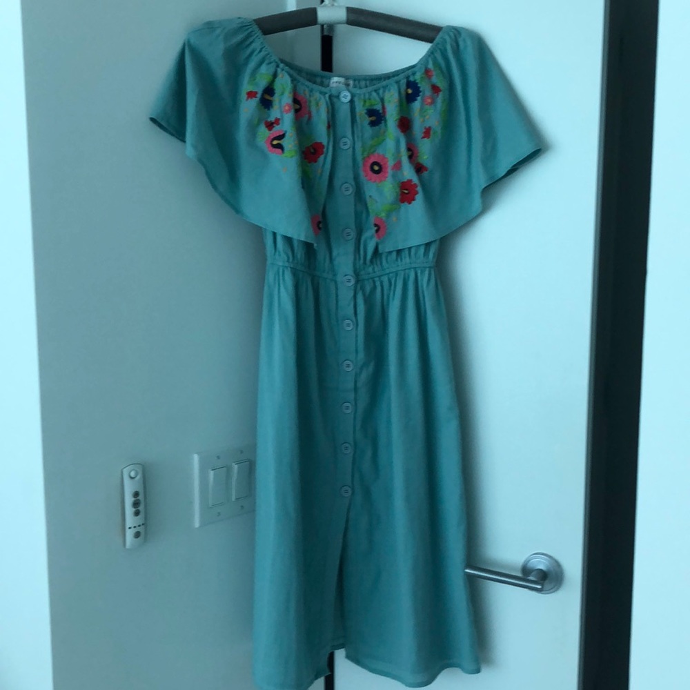 Off the shoulder dress
